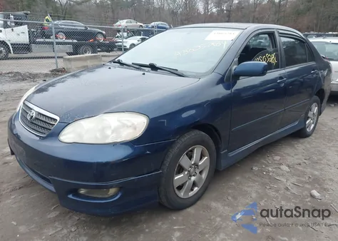 2005 Toyota Corolla S from USA, damaged, VIN 2T1BR32E05C390586